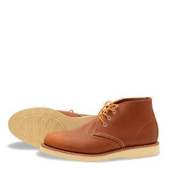 Red Wing Férfi Heritage Work Chukka Bakancs Gesztenyebarna